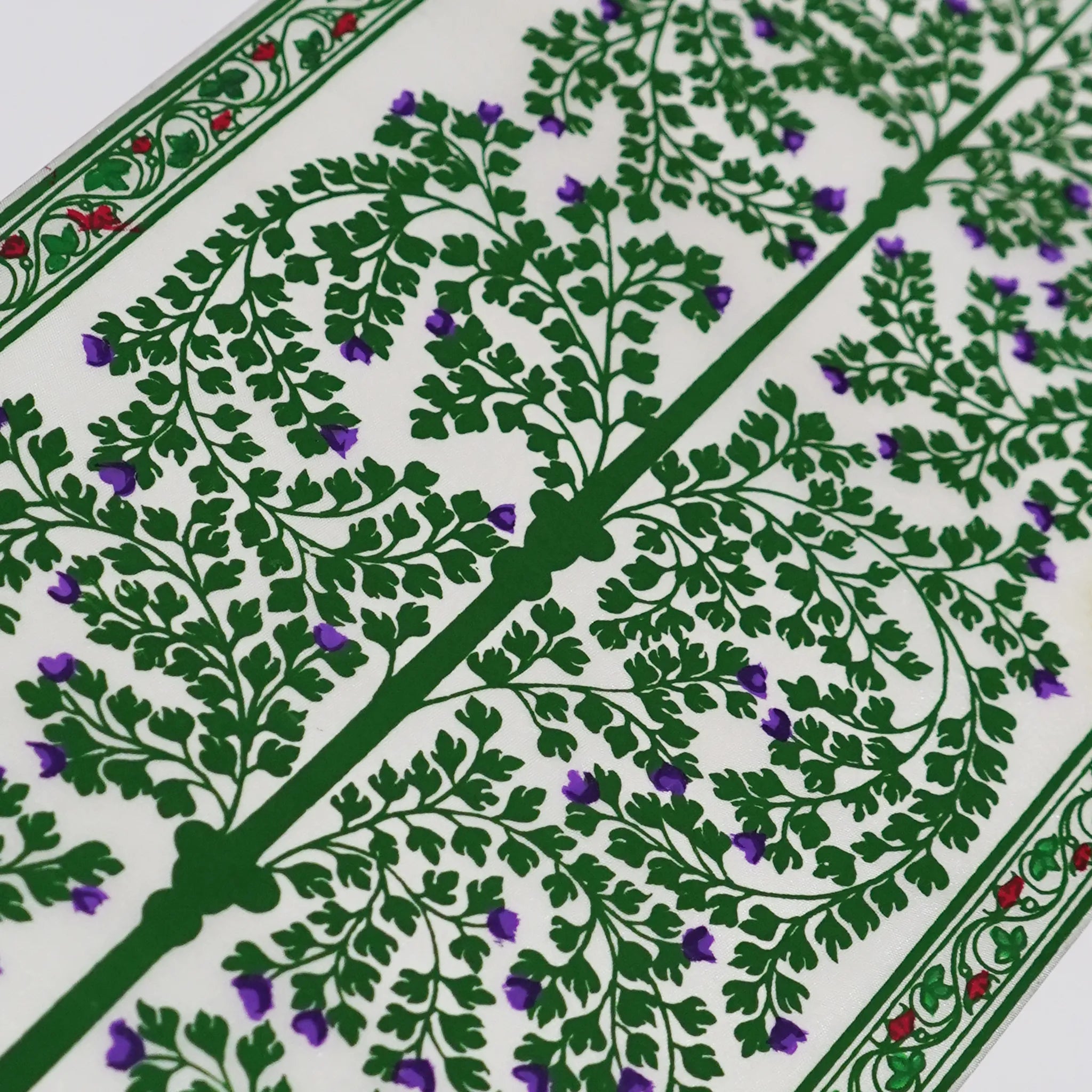 Pattachitra Green Tree